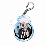 咒術迴戰雙玉篇壓克力吊飾：五條悟 西裝Ver.