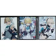 蔚藍檔案飛鳥馬朱鷺角色收集卡套組03(一組3張)