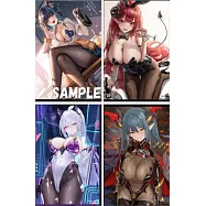 碧藍航線同人角色收集卡套組04(一組4張)