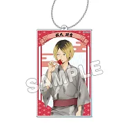 排球少年祭典方形壓克力鑰匙圈：孤爪研磨