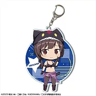 為美好的世界獻上爆焰!壓克力吊飾：(SD惠惠/豆之助風泳裝Ver.)