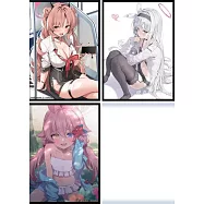 蔚藍檔案同人角色收集卡套組13(一組3張)