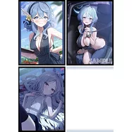 蔚藍檔案同人角色收集卡套組12(一組3張)