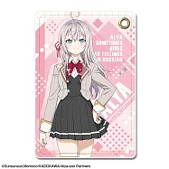 不時輕聲地以俄語遮羞的鄰座艾莉同學皮質感票卡夾：艾莉A