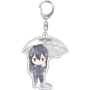 怪獸8號壓克力鑰匙扣：亞白米娜持傘