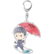 怪獸8號壓克力鑰匙扣：日比野卡夫卡持傘