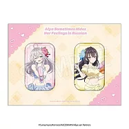 不時輕聲地以俄語遮羞的鄰座艾莉同學方形胸章組ROUND1