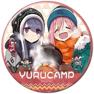 搖曳露營胸章11：各務原撫子&志摩凜/D(再販)