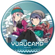 搖曳露營胸章10：各務原撫子&志摩凜/C(再販)