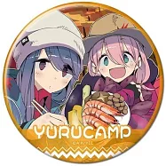 搖曳露營胸章09：各務原撫子&志摩凜/B(再販)