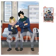 排球少年!!文件夾&貼紙組：OneFineDay!6.黑尾鐵朗・孤爪研磨