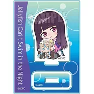 夜晚的水母不會游泳抱抱迷你立牌 ：高梨‧金‧安努克‧芽衣(JELEE CHYAN)