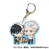 WIND BREAKER鑰匙圈：櫻遙&梅宮一