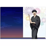 怪獸8號文件夾：保科宗四郎浴衣ver.