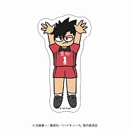 排球少年厭世臉貼紙比賽ver.(黑尾鐵朗)