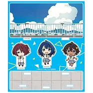 敗北女角太多了Q版場景立牌：杏菜&檸檬&知花