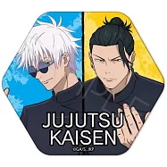 咒術迴戰懷玉.玉折六角形徽章：悟&傑