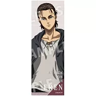 進擊的巨人長形胸章：艾連 半身ver.