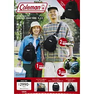 Coleman品牌單品#07：3用肩提背包(BLACK)