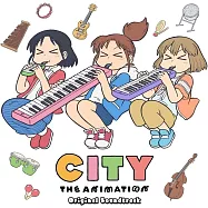 CITY THE ANIMATION 原聲帶OST 黑膠唱片盤