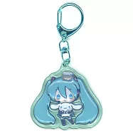 初音未來×大耳狗半立體鑰匙扣：好朋友ver.