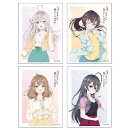 不時輕聲地以俄語遮羞的鄰座艾莉同學角色收集卡套組06(一組4張)