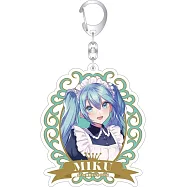 VOCALOID初音女僕&執事ver.極光壓克力鑰匙扣：A.初音未來