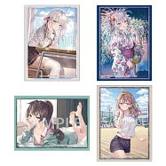 不時輕聲地以俄語遮羞的鄰座艾莉同學角色收集卡套組08(一組4張)