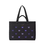 ANNA SUI mini時尚特刊：刺繡圖案提袋