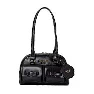 ANNA SUI mini時尚特刊：長提把波士頓提袋