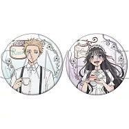 薰香花朵凛然綻放胸章組