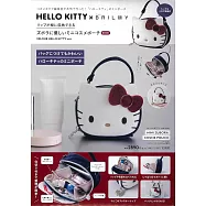 HELLO KITTYXBRILMY可愛單品：造型化妝包 VELOUR HELLO KITTY ver.