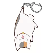 夏目友人帳鑰匙扣吊飾：顛倒的貓咪老師 拎起來