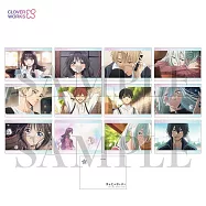 薰香花朵凜然綻放 場景明信片組