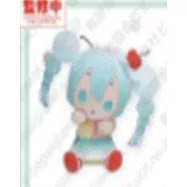 初音x大耳狗坐姿玩偶：奶油・檸檬蘇打EX初音(奶油蘇打)