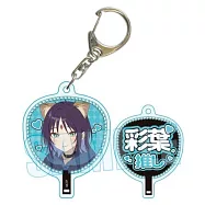 超時空輝耀姬!團扇造型鑰匙圈：酒寄彩葉