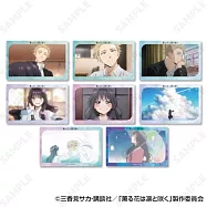 薰香花朵凛然綻放壓克力卡