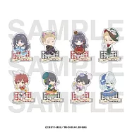 薰香花朵凛然綻放壓克力立牌(1包)