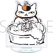 夏目友人帳貓咪老師壓克力立牌：洗衣服