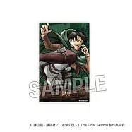 進撃的巨人激高!!壓克力卡：里維