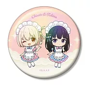 莉可麗絲極光胸章：錦木千束&井之上瀧奈Q版童話女僕ver.