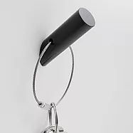 【天晴設計】掛勾鑰匙圈hookeychain(黑)