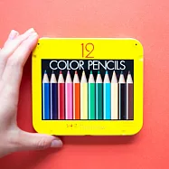 【TOMBOW日本蜻蜓】Mini色鉛筆12色(附削筆器)