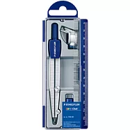 【STAEDTLER 施德樓】快樂學園 造型3品入差替圓規組