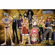 海賊王草帽海賊團拼圖1000片