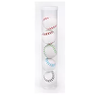 【允拓】高潔淨造型橡皮擦-棒球5入裝 紅,咖啡,藍,綠,