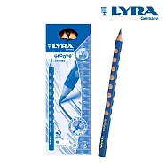 【德國LYRA】三角洞洞鉛筆(6入) 皇室藍