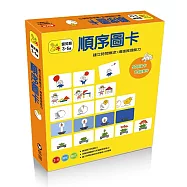 【認知遊戲】順序圖卡-時間概念、推理能力