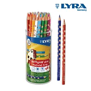 【德國LYRA】三角洞洞色鉛筆(細) (24色/48支裝)