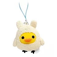 San-X 懶熊數位配件系列螢幕擦吊飾。兔子小雞兔子小雞